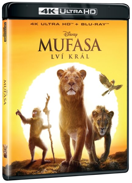 detail Mufasa: Lví král - 4K Ultra HD Blu-ray + Blu-ray 2BD