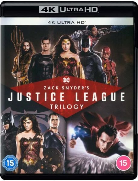 detail Liga spravedlnosti Zacka Snydera trilogie - 4K Ultra HD Blu-ray 3BD