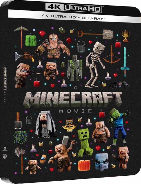 detail Minecraft film - Steelbook 4K Ultra HD + Blu-ray (2BD) motiv Collectors