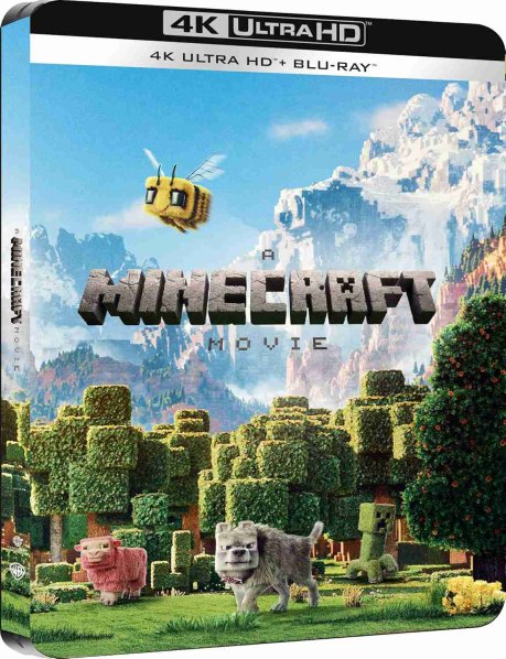 detail Minecraft film - Steelbook 4K Ultra HD + Blu-ray (2BD) motiv Day Scene