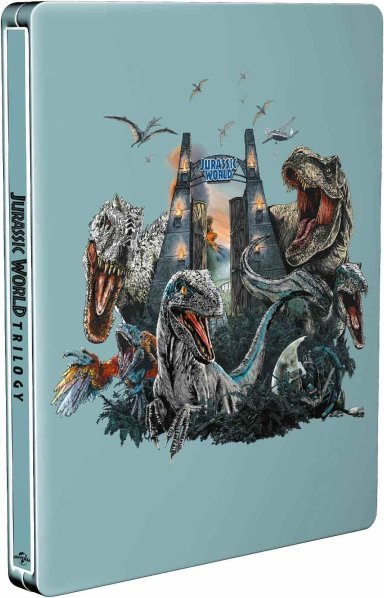 detail Jurský svět Trilogie 4-6 - Limited Edition Steelbook 4K UHD Blu-ray (bez CZ)