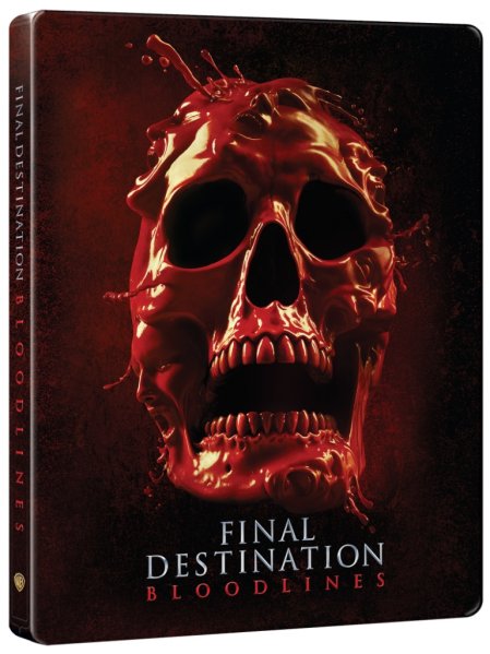 detail Nezvratný osud: Pokrevní linie - 4K UHD + Blu-ray Steelbook motiv Alt Skull