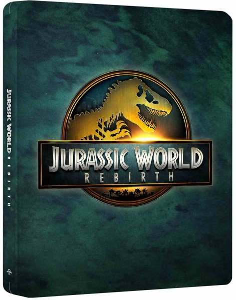 detail Jurský svět: Znovuzrození - 4K Ultra HD + BD Steelbook (bez CZ) Logo motiv