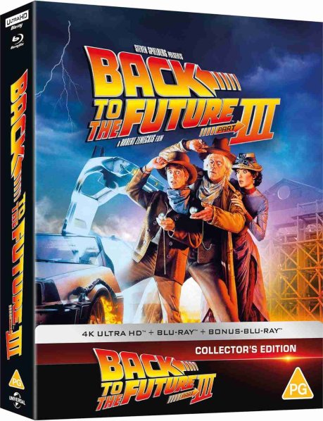 detail Návrat do budoucnosti 3 - 4K UHD Blu-ray Lim. Collectors Edit. Steelbook UK ver.