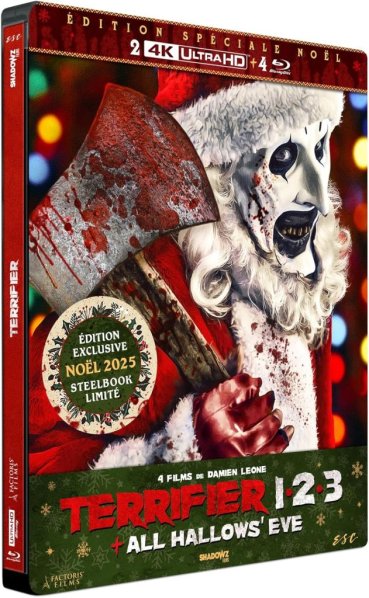 detail Terrifier 1-2-3 + All Hallow's Eve - 4K UHD Steelbook (bez CZ)