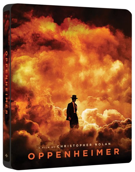 detail Oppenheimer - 4K UHD + Blu-ray + bonus Limit. sběratelská edice Steelbook
