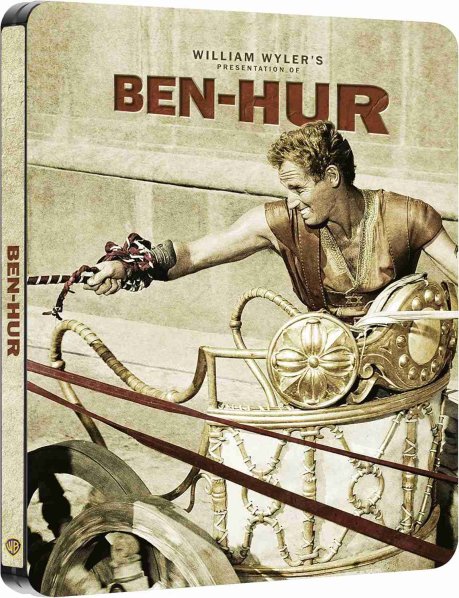detail Ben Hur (1959) - 4K Ultra HD Blu-ray + Blu-ray Steelbook (bez CZ)