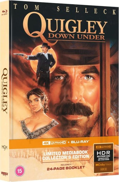 detail Quigley u protinožců - Limited Edition Mediabook 4K Ultra HD + Blu-ray (bez CZ)
