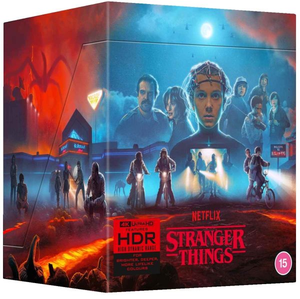 detail Stranger Things Seasons 1-5 Collection DELUXE EDITION - 4K UHD BD (bez CZ)