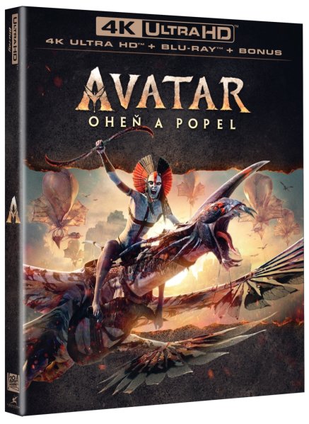 detail Avatar: Oheň a popel - 4K Ultra HD + Blu-ray + bonus disk Edice v rukávu