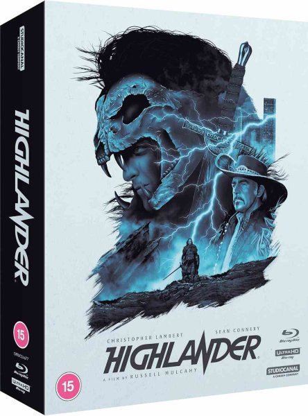 detail Highlander (1986) Limited Collectors Edition - 4K Ultra HD + Blu-ray (bez CZ)