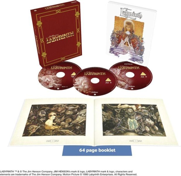 detail Labyrint - Limited Collectors Edition Steelbook 4K Ultra HD + Blu-ray (bez CZ)