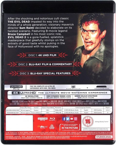 detail Smrtelné zlo 2 - 4K Ultra HD Blu-ray + Blu-ray (bez CZ)