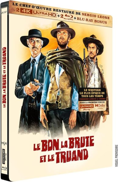 detail Hodný, zlý a ošklivý - 4K Ultra HD + Blu-ray + BD bonus Steelbook (bez CZ)