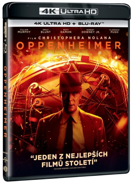 detail Oppenheimer - 4K Ultra HD + Blu-ray + Blu-ray bonus disk