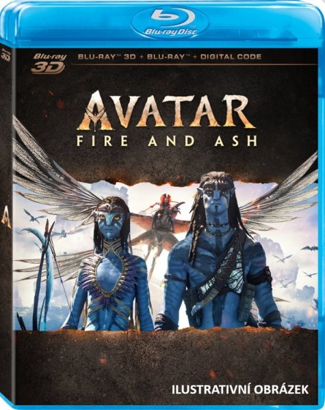 detail Avatar: Oheň a popel - Blu-ray 3D + 2D (bez CZ)