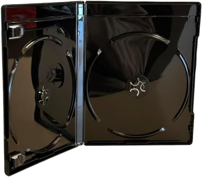 detail Krabička 4K UHD Blu-ray na 2 disky - černá 11mm