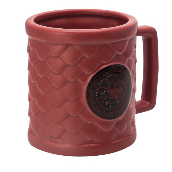 detail Hrnek Game of Thrones - Targaryen 3D 500 ml