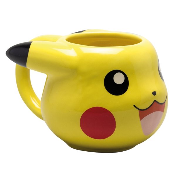 detail Hrnek Pokémon - Pikachu 3D (475 ml)