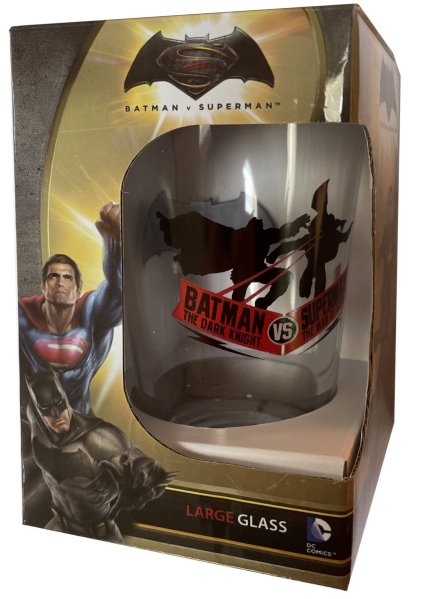 detail Sklenice Batman vs Superman: Úsvit spravedlnosti 450ml