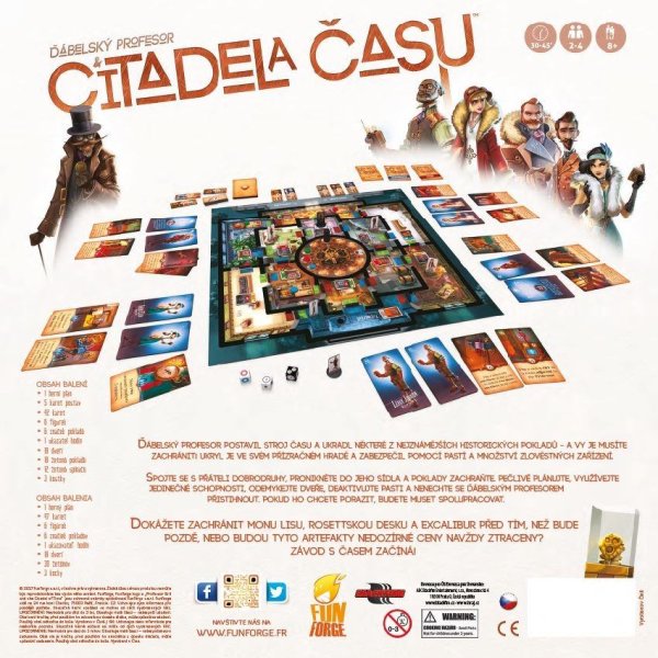 detail Ďábelský profesor a Citadela času