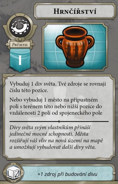 detail Civilization: Nový úsvit - desková hra