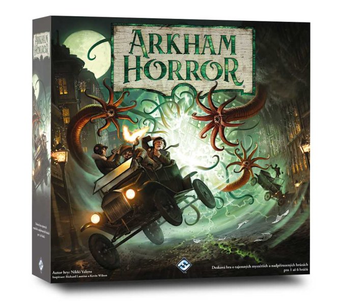 detail Arkham Horror 3. edice (CZ verze)