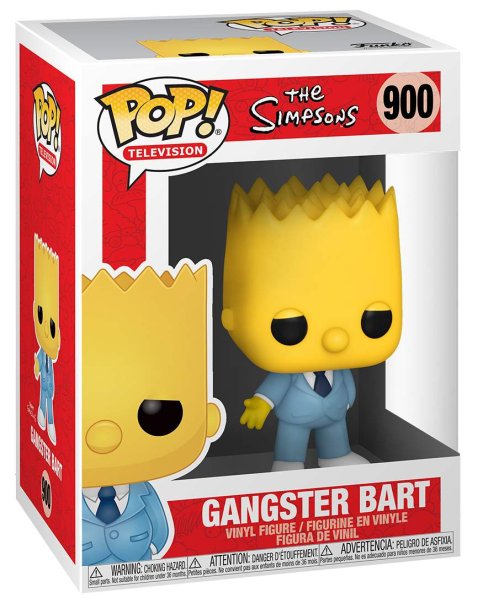 detail Funko POP! Animation: Simpsons S6 - Mafia Bart