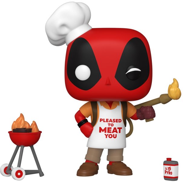 detail Funko POP! Marvel: Deadpool 30th - Backyard Griller Deadpool