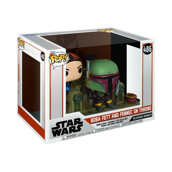 detail Funko POP! Moment: SW The Mandalorian S7 - Boba Fett & Fennec Shand
