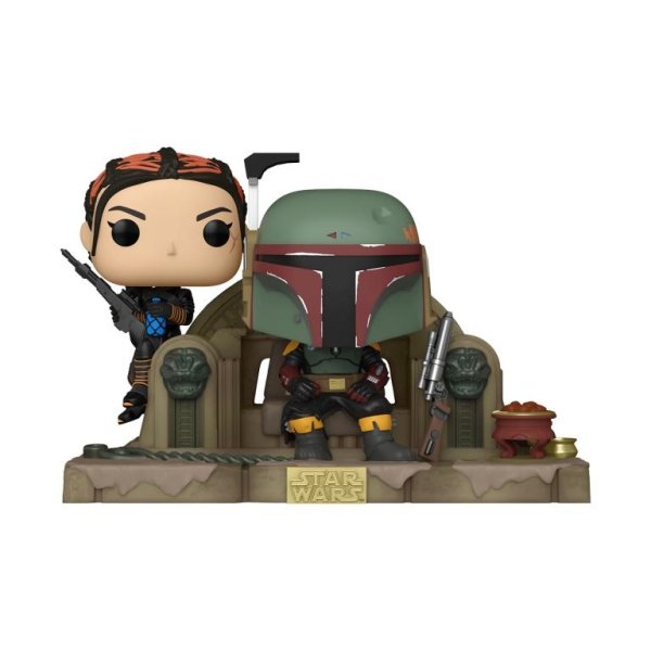 detail Funko POP! Moment: SW The Mandalorian S7 - Boba Fett & Fennec Shand