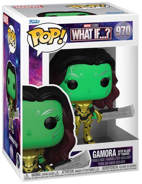 detail Funko POP! Marvel: What If S3 - Gamora w/Blade of Thanos