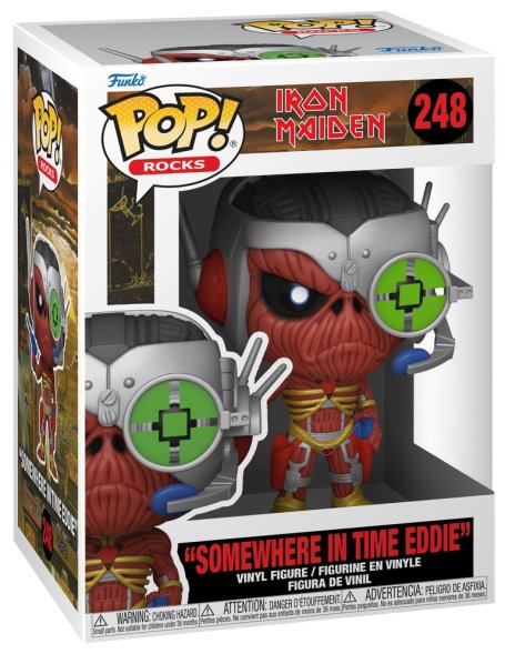 detail Funko POP! Rocks: Iron Maiden S2 - Eddie - Somewhere in Time
