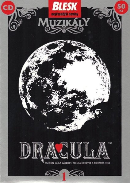 detail Drákula - muzikál CD pošetka