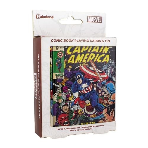 detail Hrací karty Captain America
