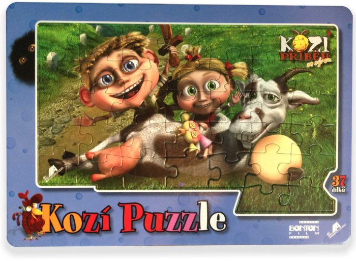 detail Puzzle - Kozí příběh se sýrem