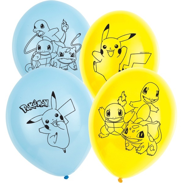 detail Balónky latexové - Pokémon (6ks)