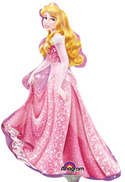 detail Mini foliový balónek - Šípková Růženka