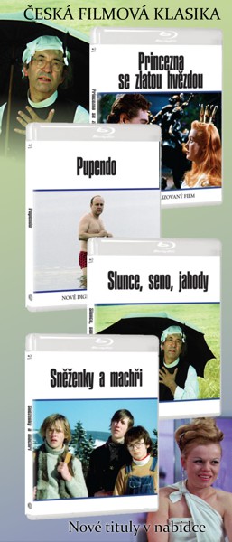 Česká filmová klasika na Blu-ry