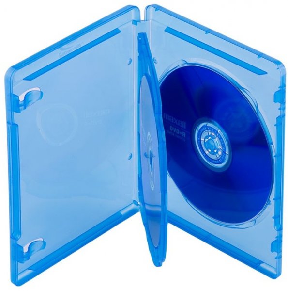 detail Krabička Blu-ray na 3 disky - modrá