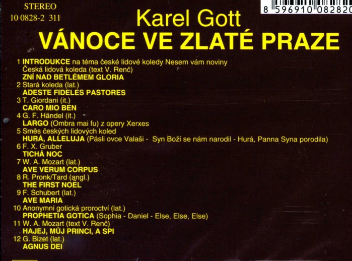detail Gott Karel - Vánoce ve Zlaté Praze - CD
