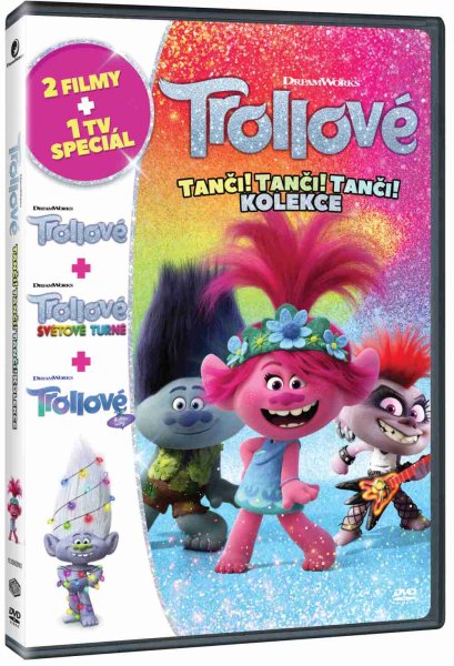 detail Trollové: Tanči! Tanči! Tanči! - kolekce 3DVD