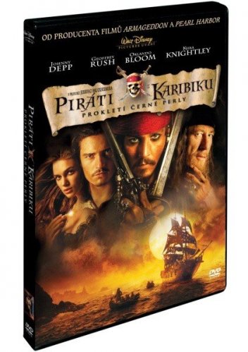 Piráti z Karibiku 1: Prokletí Černé Perly - DVD