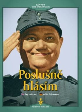 Poslušně hlásím - DVD digipack