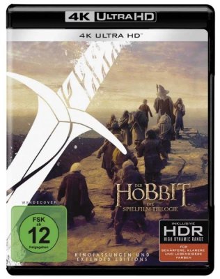 Hobit trilogie (Kino verze) 4K Ultra HD Blu-ray