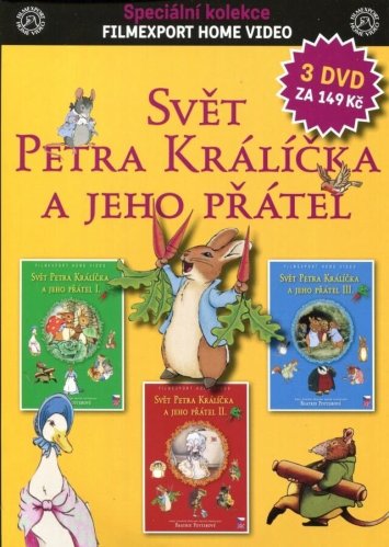 Svět Petra Králíčka a jeho přátel - 3DVD