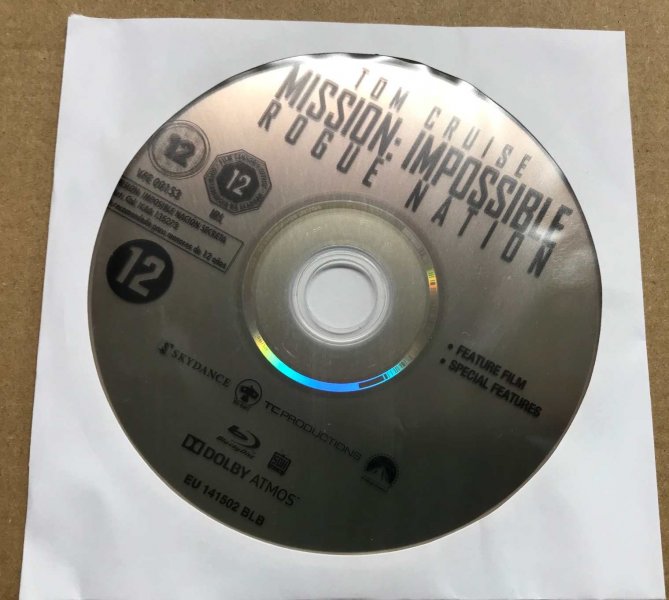 detail Mission: Impossible 5 - Národ grázlů - Blu-ray bez CZ - outlet