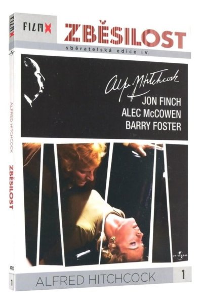 detail Zběsilost Film-X - DVD (A. Hitchcock)