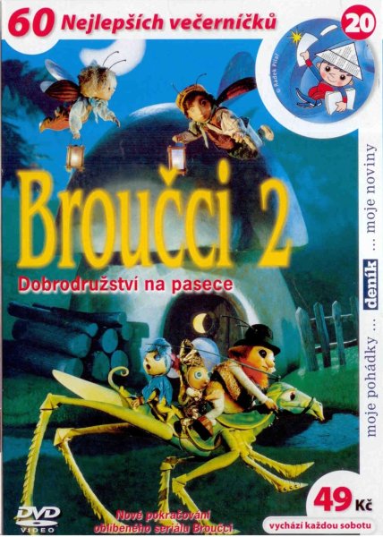 detail Broučci 2 - DVD pošetka