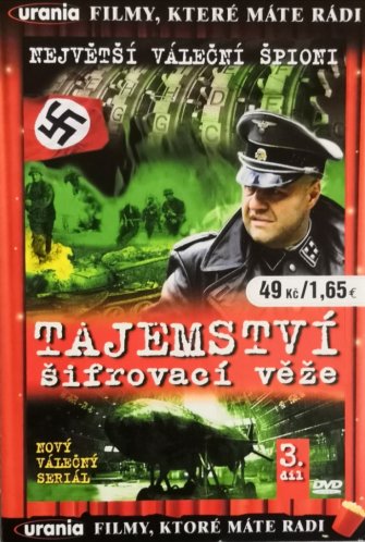 Tajemství šifrovací věže 3. díl - DVD pošetka